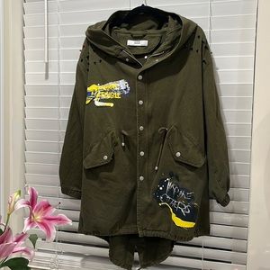 Zara Denim jacket coat